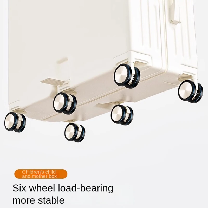 Children's Luggage Can Sit Ride with USB Cup Holder Travel Suitcase - Image 5